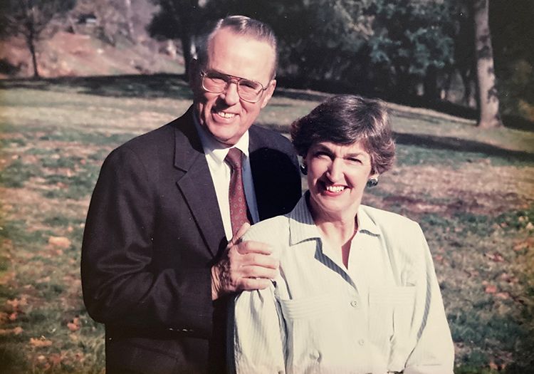 Dr. Spath’s parents, Colin and Maureen Clark. c. 1993